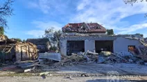 Разрушенные и поврежденные дома в Харькове после российского удара управляемыми авиабомбами / Фото: Олег Синегубов, начальник Харьковской ОВА