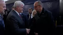 German chancellor arrives in Kyiv with €1.35 billion aid package / Photo: social media