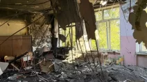 Школа в Украине лежит в руинах после ракетного удара / Фото: UNOCHA