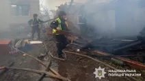 Российский дрон атаковал Черниговщину: трое раненых, среди них ребенок / Фото: Нацполиция