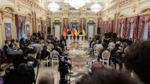 Пресконференція Володимира Зеленського і Фрідріха Мерца / Фото: Офіс президента