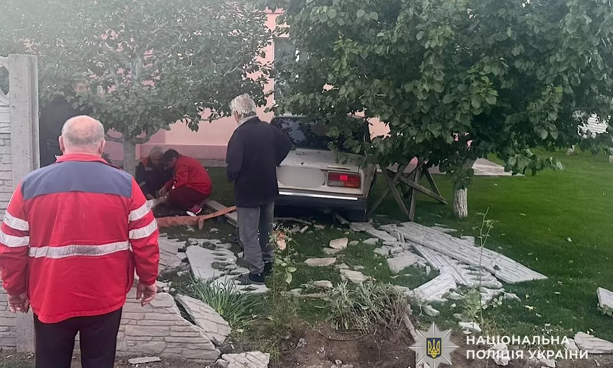 Четверо дітей потрапили до лікарні після ДТП на Дніпропетровщині / Фото: Нацполіція