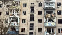 Residential building damaged after the Russian attack on Kharkiv / Photo: Kharkiv Regional Prosecutor’s Office