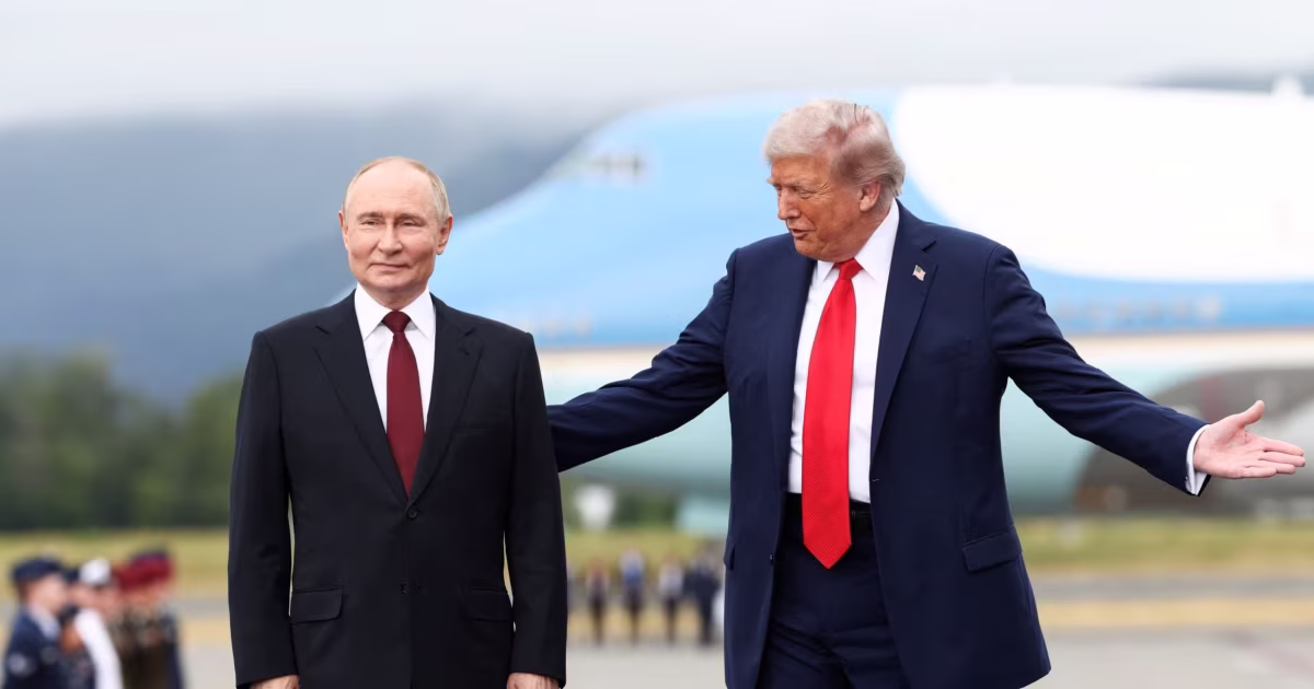 Володимир Путін і Дональд Трамп під час зустрічі на Алясці / Фото: РосЗМІ