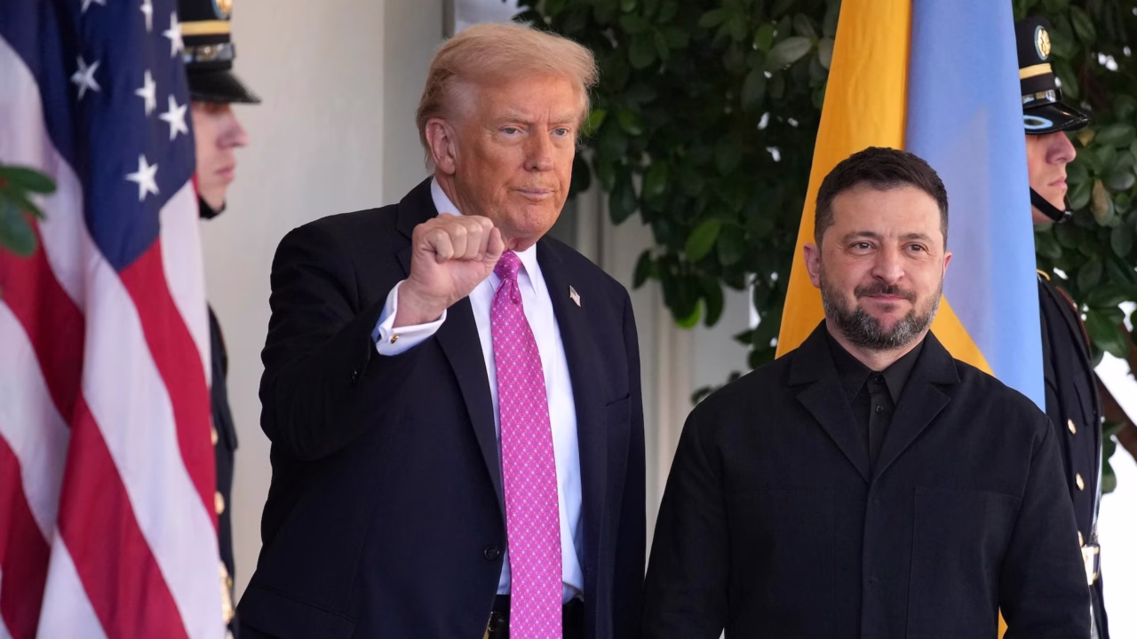 Трамп зустрічає Зеленського у Білому домі / Фото: Reuters