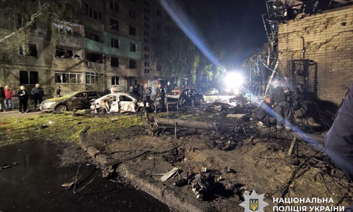 Наслідки російського удару по Пісочину Харківського району / Фото: Національна поліція України