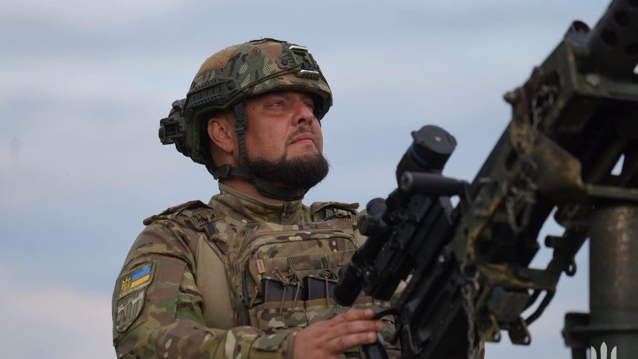 Ukrainian serviceman engaging aerial targets / Photo: 114th Separate Territorial Defense Brigade