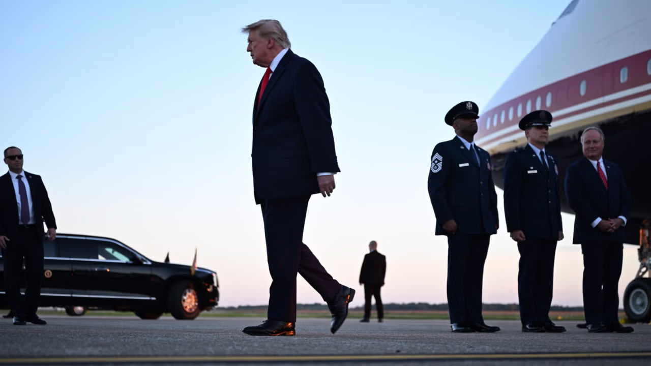 Президент США Дональд Трамп в Янгстауне, штат Огайо / Фото: Kenny Holston / The New York Times