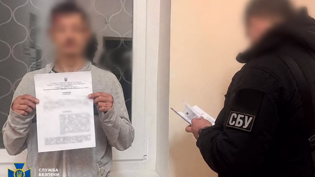 Задержанный российский военнослужащий / Фото: СБУ