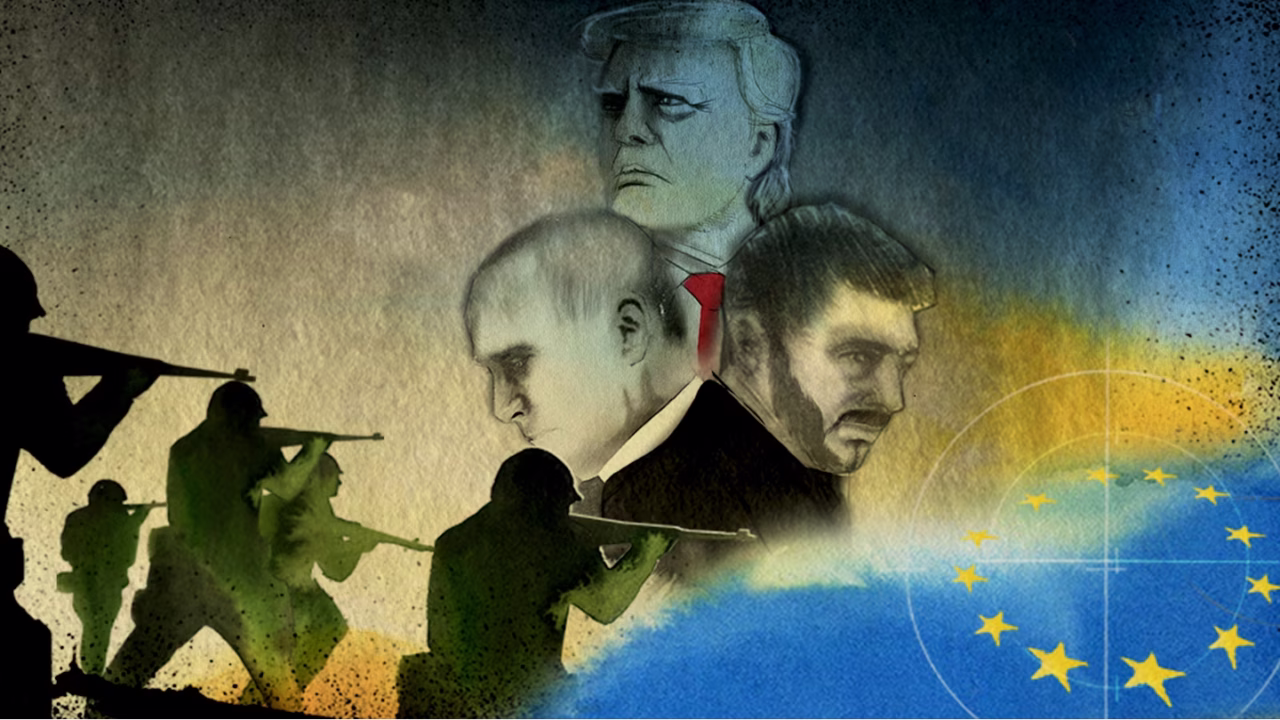 Ілюстрація до матеріалу про відносини України, США, Росії та Європи на тлі війни / Фото: Ann Kiernan