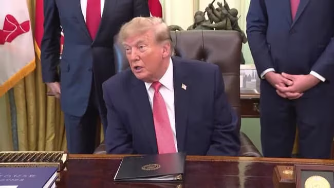 Дональд Трамп / Скриншот