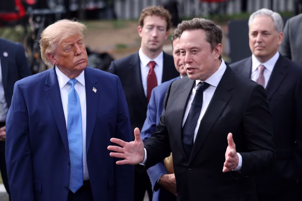Дональд Трамп и Илон Маск / Фото: WSJ