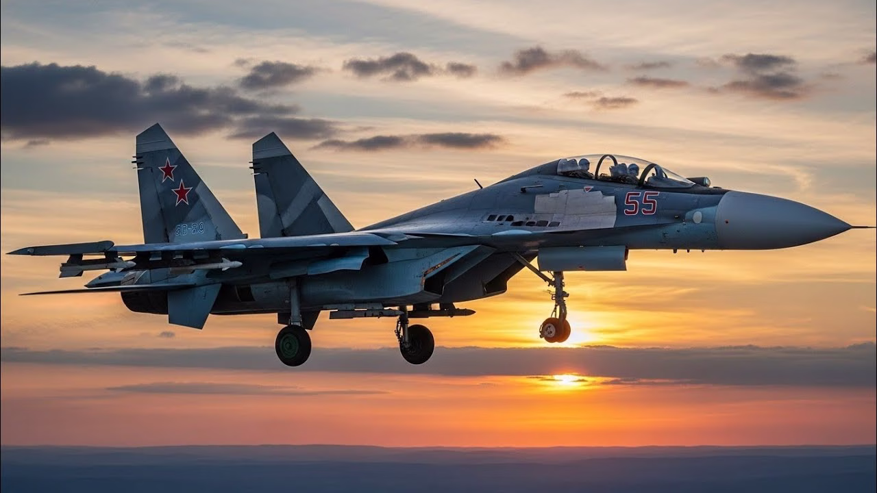 Російський винищувач Су-30СМ / Фото: росЗМІ