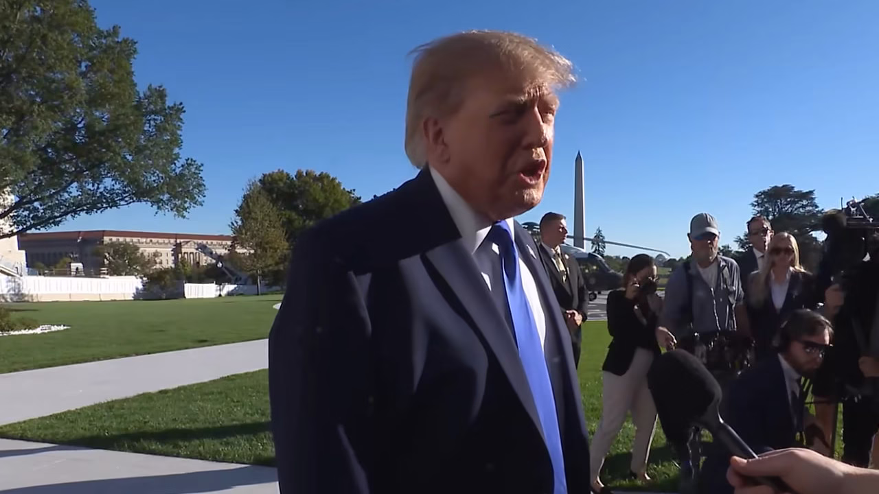 Дональд Трамп / Скриншот