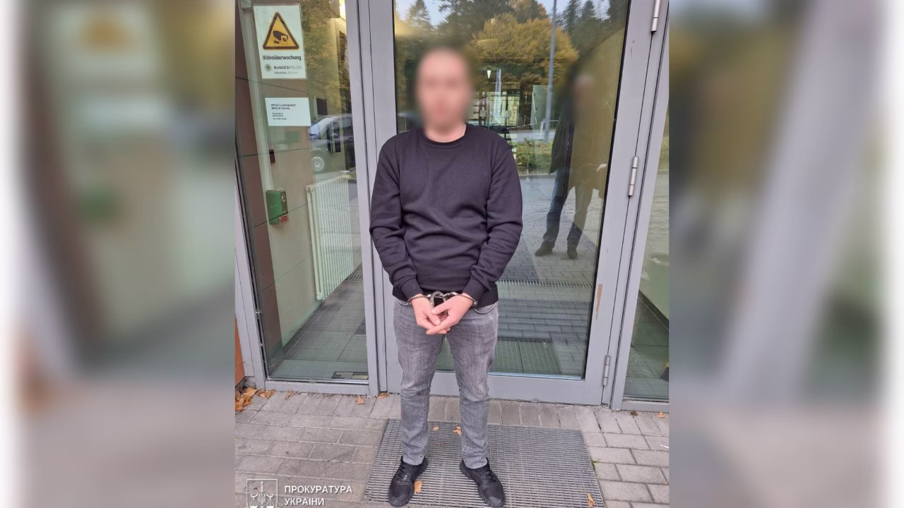 Пограничник, экстрадированный из Германии в Украину по делу об убийстве в Одесской области / Фото: Офис генерального прокурора