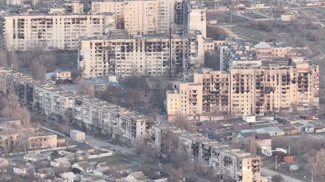 Разрушенная жилая застройка в Олешках Херсонской области / Иллюстративное фото: https://t.me/dmytro_lubinetzs/