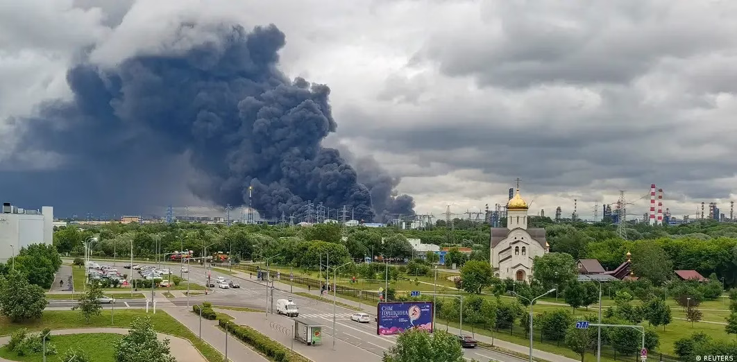 Наслідки атаки безпілотників у Московському регіоні / Ілюстративне фото: Reuters