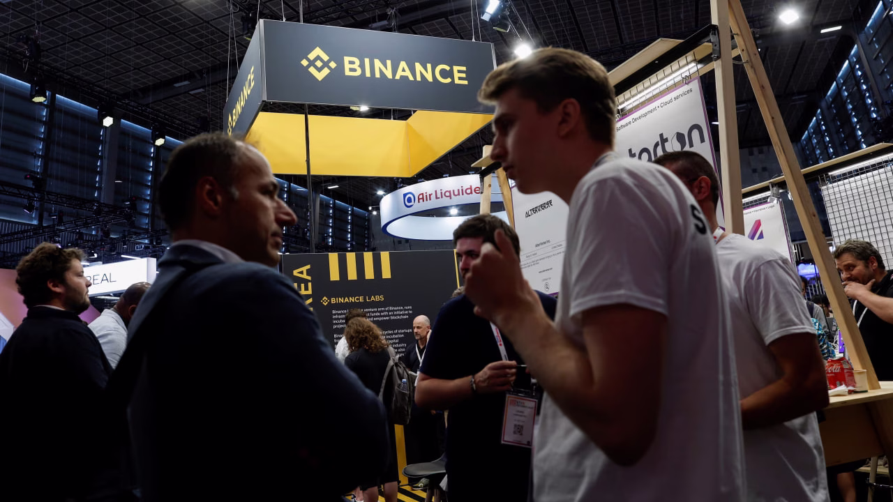 Binance на конференции Viva Technology / Иллюстративное фото: Reuters