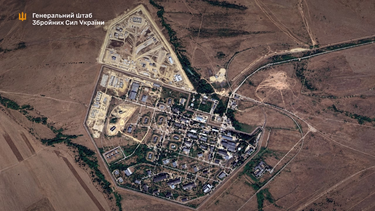 Супутниковий знімок підприємства російського ВПК "Комбінат Каменський" у Каменську-Шахтинському Ростовської області / Фото: Генеральний штаб ЗСУ