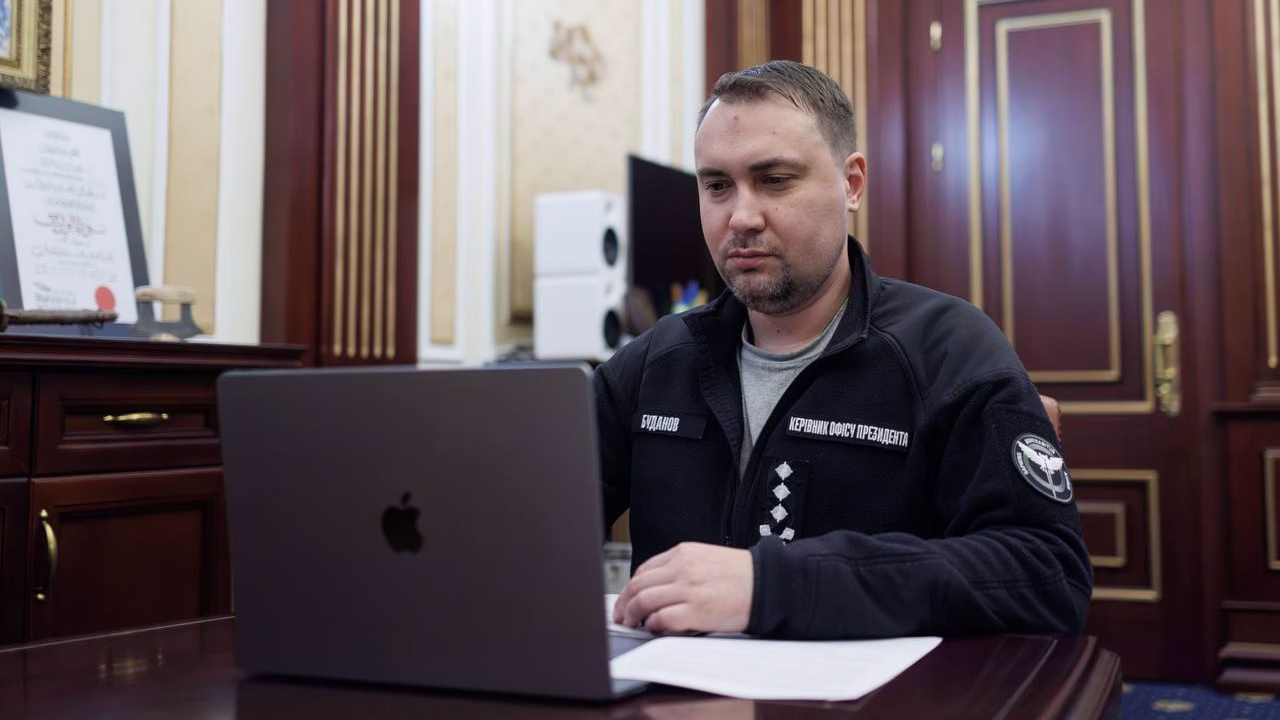 Кирило Буданов під час відеоконференції з американськими сенаторами / Фото: Telegram-канал Кирила Буданова